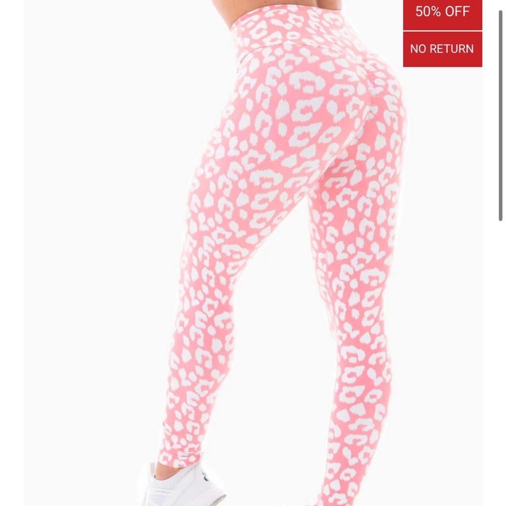 Three pairs of Ryderwear scrunch bum leggings